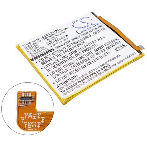 NX - Batterie téléphone, smartphone, GSM pour Huawei 3.82V 3400mAh - HB376883ECW