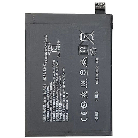 NX - Batterie téléphone, smartphone, GSM pour Oppo Find X3 Pro 7.74V 2200mAh - BLP831