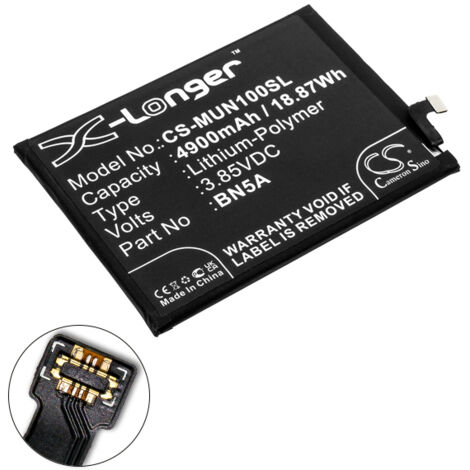 NX - Batterie téléphone, smartphone, GSM pour Redmi 3.85V 4900mAh - BN5A