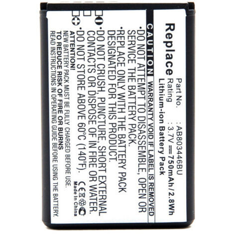 NX - Batterie téléphone, smartphone, GSM pour Samsung 3.7V 750mAh - AB803446BUAB803446B