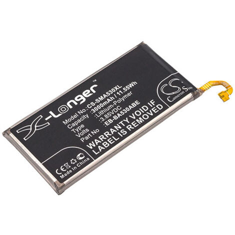 NX - Batterie téléphone, smartphone, GSM pour Samsung 3.85V 3000mAh - EB-BA530ABE