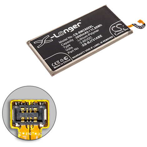 NX - Batterie téléphone, smartphone, GSM pour Samsung 3.85V 3000mAh - EB-BJ731ABE