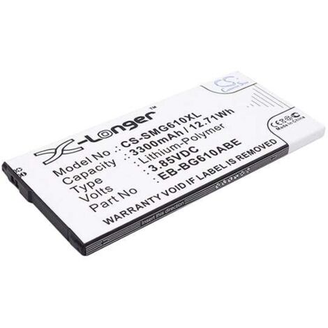 NX - Batterie téléphone, smartphone, GSM pour Samsung 3.85V 3300mAh - EB-BG610ABEEB-BG6