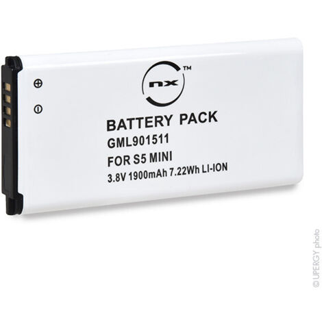 NX - Batterie téléphone, smartphone, GSM pour Samsung 3.8V 1900mAh - EB-BG800BBEEG-BG80