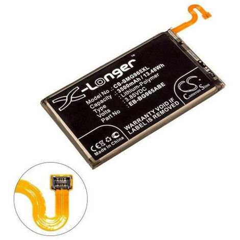 NX - Batterie téléphone, smartphone, GSM pour Samsung S9 Plus 3.85V 3500mAh - EB-BG965AB