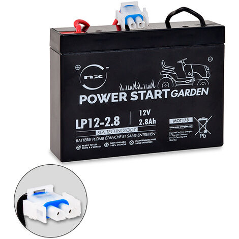 NX - Batterie tondeuse 580764901 / LP12-2.8 12V 2.8Ah - 210-1001LP12-2.8MOT865