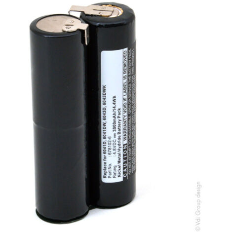 NX - Batterie visseuse, perceuse, perforateur, ... compatible Makita 4.8V 3Ah - 678102-667