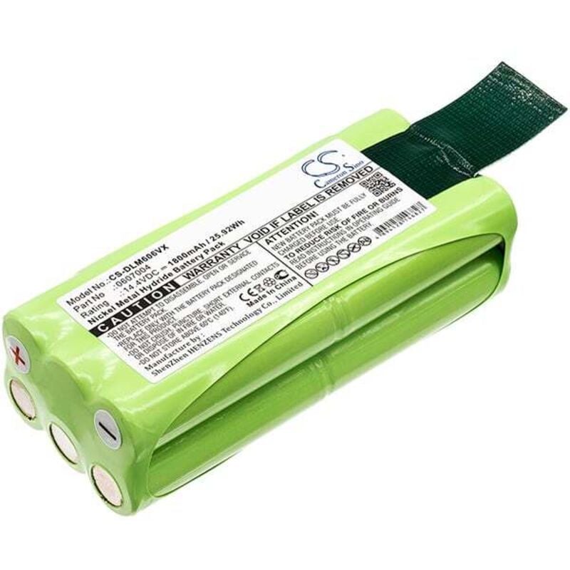 Batterie aspirateur compatible Dirt Devil 14.4V 1800mAh - 06070040606004N - NX