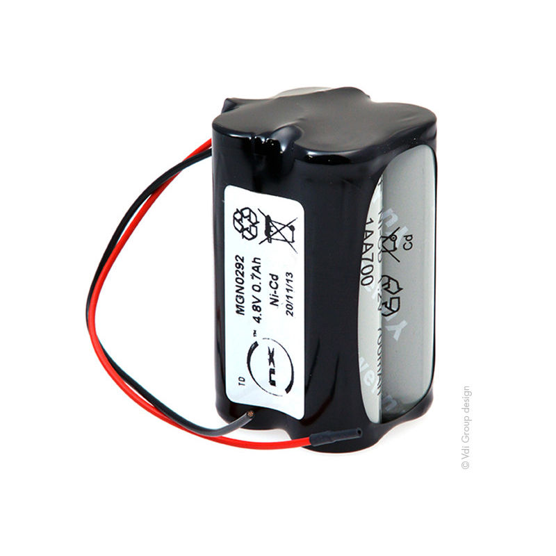 

Pack Nicd 4.8V 700Mah St2/Sg/ F100 - Nx