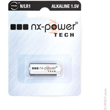 NX - Pile alcaline blister x1 LR1 - N Nx-Power Tech 1.5V 907mAh