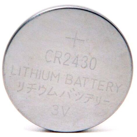 NX - Pile bouton lithium blister CR2430 3V 280mAh - Carton de 200 pcs