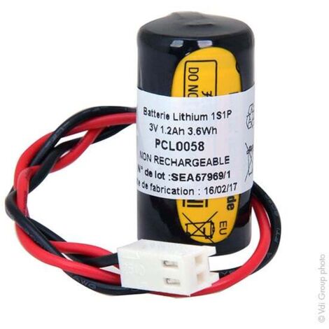 NX - Pile lithium 3V 1.2Ah SG/ FC compteur Q1000 RTE
