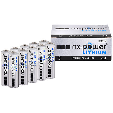 NX - Pile lithium AA - L91 Nx-Power Lithium 1.5V 2800mAh