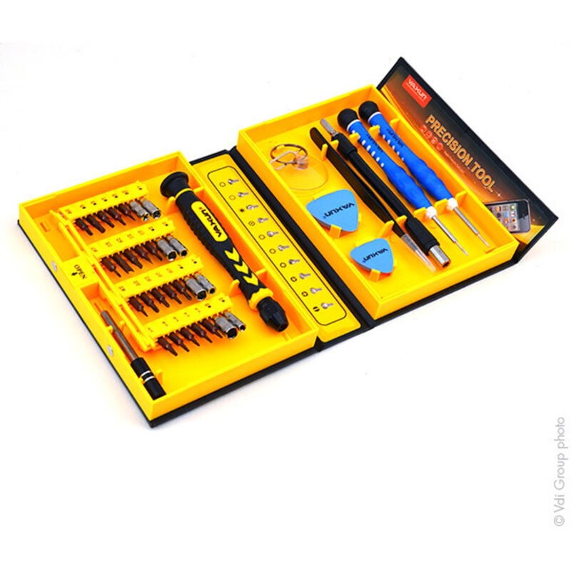 NX - Set de 38 outils de précision pour réparation d's multimédia