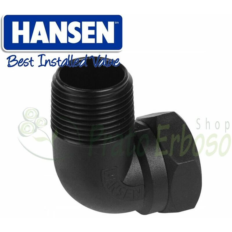 

Hansen - NYGMF10 - Codo de 90 grados de rosca de 1'