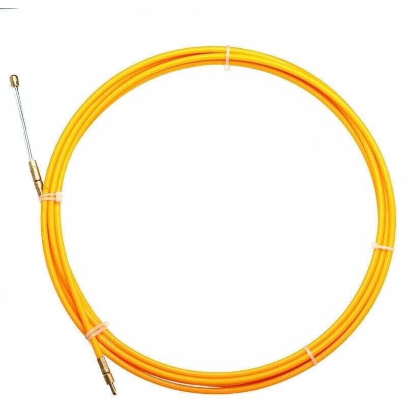 Image of KZQ - Nylon-Drahtzieher D=6mm L=30m Glasfaserdraht Kabelstange Elektriker Push Puller Conduit Fisch