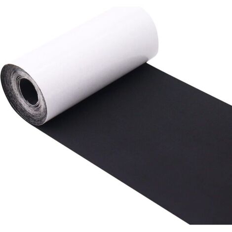 Nylon-Klebeflicken – Zur Reparatur von Kleidung, Daunenjacken, Zelten und Kleidersäcken – 7,6 cm x 200 cm – Schwarz