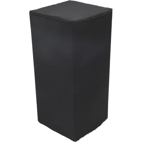 Nylon-Lautsprecherhülle, staubdicht, regendicht, elastisch, für den Innen- und Außenbereich, schwarz, widerstandsfähig gegen Beschädigungen, guter elastischer Schutz