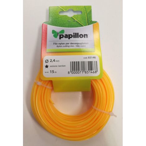 Nylon-Sternfaden 2,4 mm. (Rolle 15 Meter)