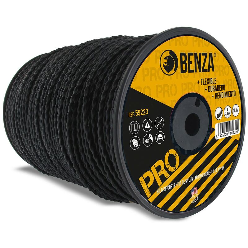 

Nylon Trenzado PRO - Bobina | M - Ø 3,3mm - 110metros