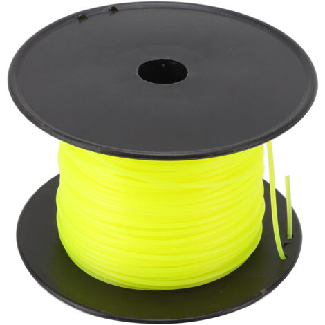 Nylon-Unkrauttrimmerschnur, strapazierfähiger Trimmerdraht, 3-mm-Spule, Ersatz für Husqvarna-Rasenmäher, 100 m