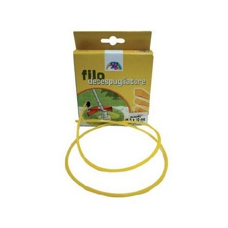 Nylonfaden für professionelle Rundschneider Mm.2,4 von 15 ml x Garten