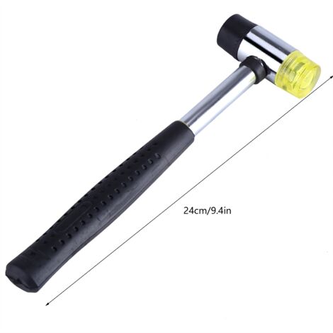 Nylonhammer mit Stahlfutter zum Formen und Anpassen von Schmuck, Gummihammer