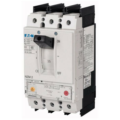 NZM2 150kA 3P 100A borne à cage UL/IEC 000107821 EATON NZMH2 AF100 BT NA