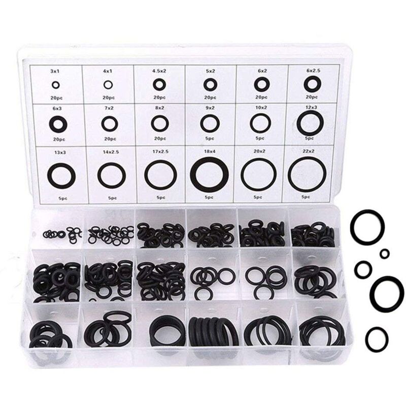 Image of O-Ring Kit, 225 Pcs Anti Vibration&hellip;