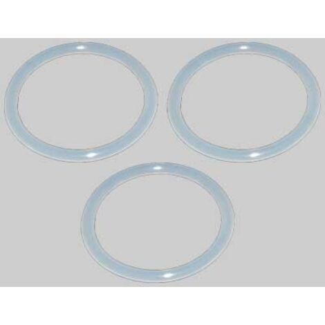 O-RING SILICONE BIANCO PER TAPPI RADIATORI - 1'1/4 Ø 56 acciaio