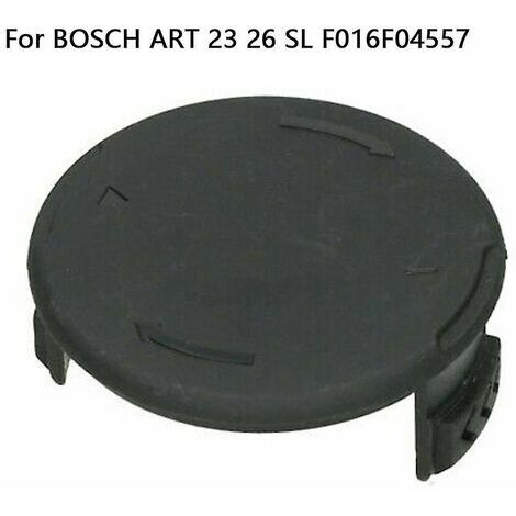 OAAO Couvercle de bobine de tondeuse pour Bosch Art 23 26 Sl Base de capuchon de ligne de débroussailleuse F016f04557 capuchon de couvercle de bobine de remplacement noir