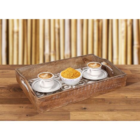 small serving tray with handles