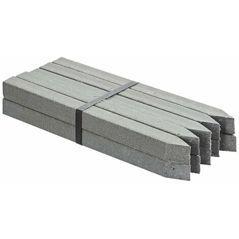 Oase 57753 PondEdge 10 picchetti  Sistema di Bordo per laghetto  Bordo per aiuole  Blocco capillare 