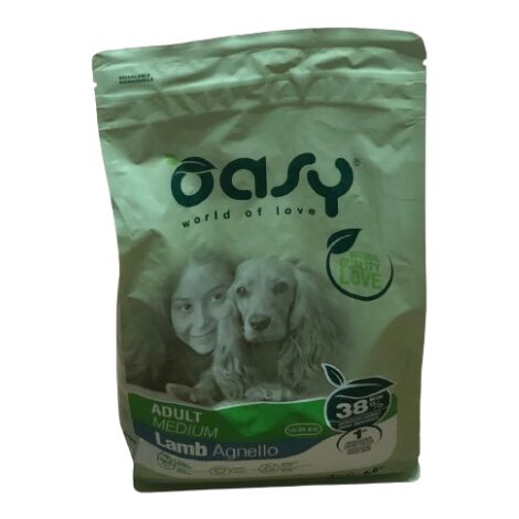 OASY Adult Medium Agnello 3Kg