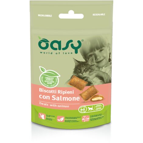 OASY Biscotti Ripieni con salmone