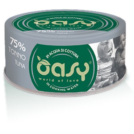Oasy Cat More Love Tonno  - Oasy Cat More Love Tonno - Lattina Da 70 Gr