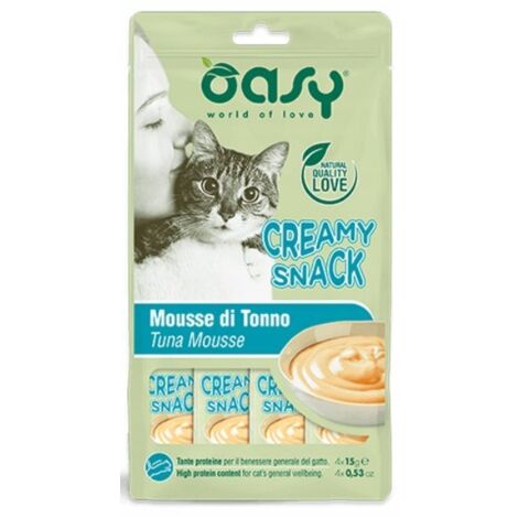 Oasy  Cremiger Snack  4 x 15 g – Thunfisch 4 x 15 g