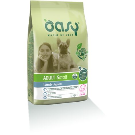 OASY Dry Dog Adult Small Agnello 1Kg