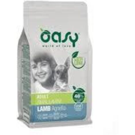 OASY DRY DOG OAP ADULT SMALL MINI AGNELLO 800 gr
