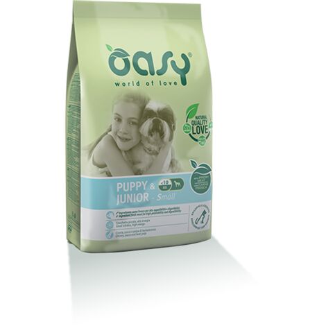 OASY  DRY DOG Puppy &amp Junior Small 1Kg pollo