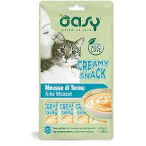 OASY SNACK &bull Creamy Snack Tonno 4x15g