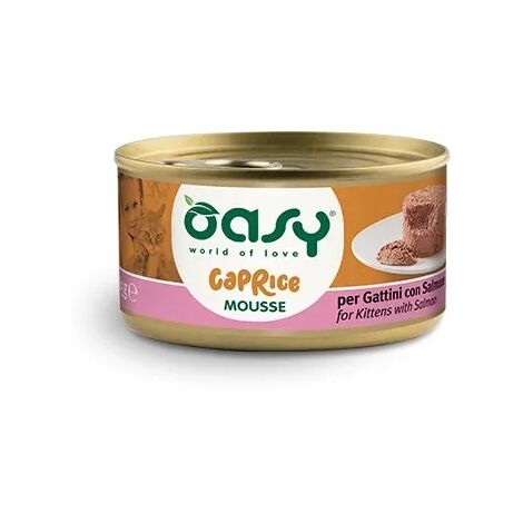 OASY WET CAT MOUSSE PER GATTINI SALMONE 85GR