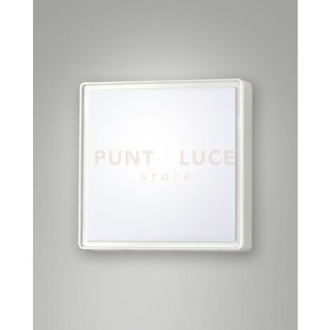 OBAN PLAFONIERA LED BIANCA L.24X24CM 4000K 1900 LM 15W