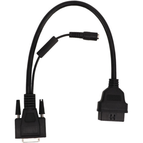OBD I Adapterbox-Schalterkabel, 16-poliger Stecker auf 15-polige Buchse Bluetooth-Konvertierungsersatz für Launch X431.