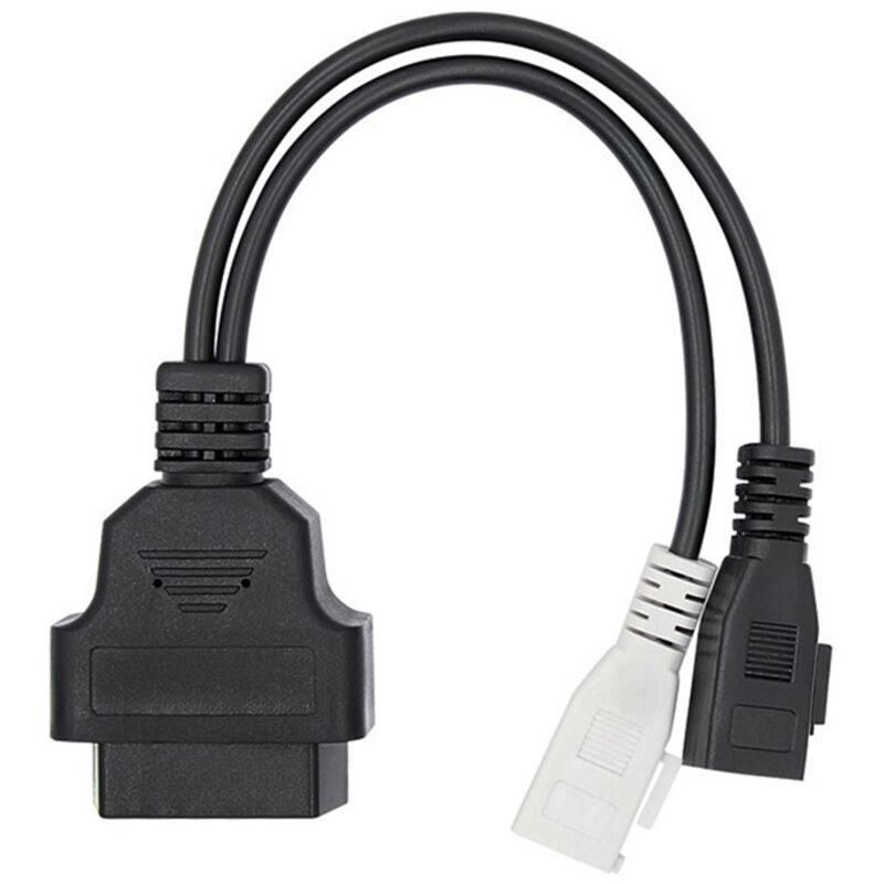 Image of Tlily - obd ii OBD2 Kabel 2 x 2Pin auf 16Pin Buchse Diagnoseadapter für - Seat