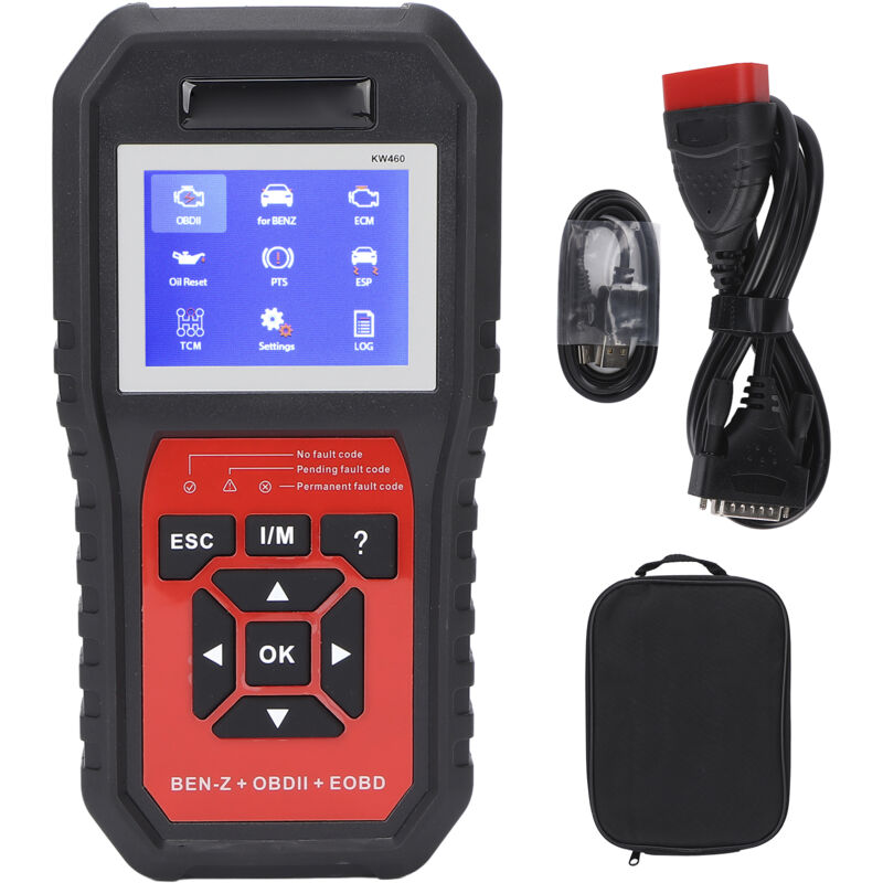Image of OBD2-Diagnosescanner, ABS-Bremssystemdetektor, 11 Ersatzfunktionen für Mercedes-Benz.