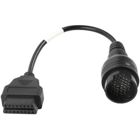 obd2 iveco,Obd2 Iveco,Adaptateur Obd Iveco,38 Pin To 16 Pin Cable,Obd2 Adapter Cable,38 Pin To 16 Pin Obd2 Adapter Connector Diagnoic Cable For Iveco Truck