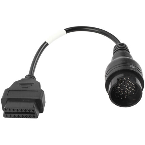 obd2 iveco,Obd2 Iveco,Adaptateur Obd Iveco,38 Pin To 16 Pin Cable,Obd2 Adapter Cable,38 Pin To 16 Pin Obd2 Adapter Connector Diagnoic Cable For Iveco Truck