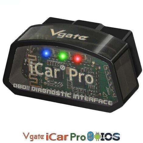 OBD2 Scanner Vgate iCar Pro Elm327 Bluetooth 4.0 / WiFi avec Connectivité iOS pour Diagnostics Auto