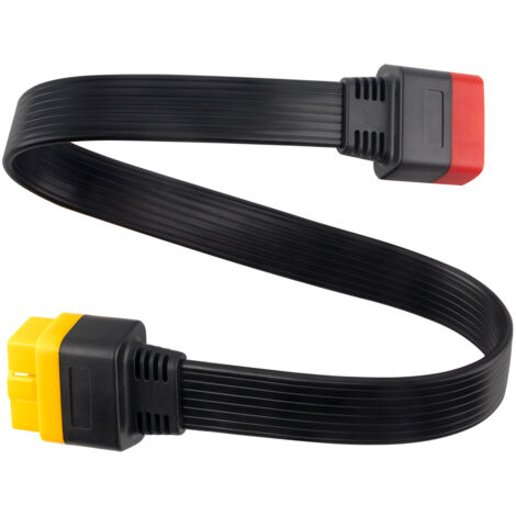 OBD2-Verlängerungskabel für Kfz-Diagnosegeräte, X431 Motorsteuergerät-Verlängerungskabeladapter, Stecker auf Buchse, 60 cm, 16-poliger Stecker auf Buchse.